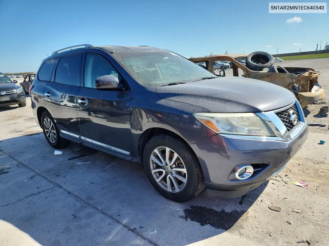 5N1AR2MN1EC640540 2014 Nissan Pathfinder S