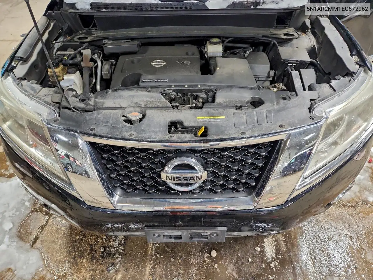 5N1AR2MM1EC672962 2014 Nissan Pathfinder S