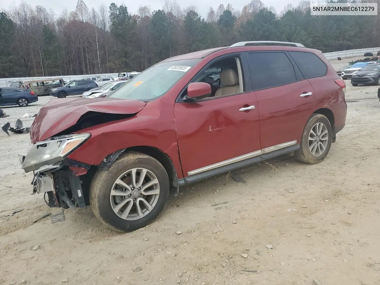 5N1AR2MN8EC612279 2014 Nissan Pathfinder S