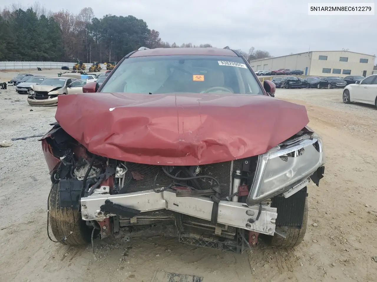 5N1AR2MN8EC612279 2014 Nissan Pathfinder S