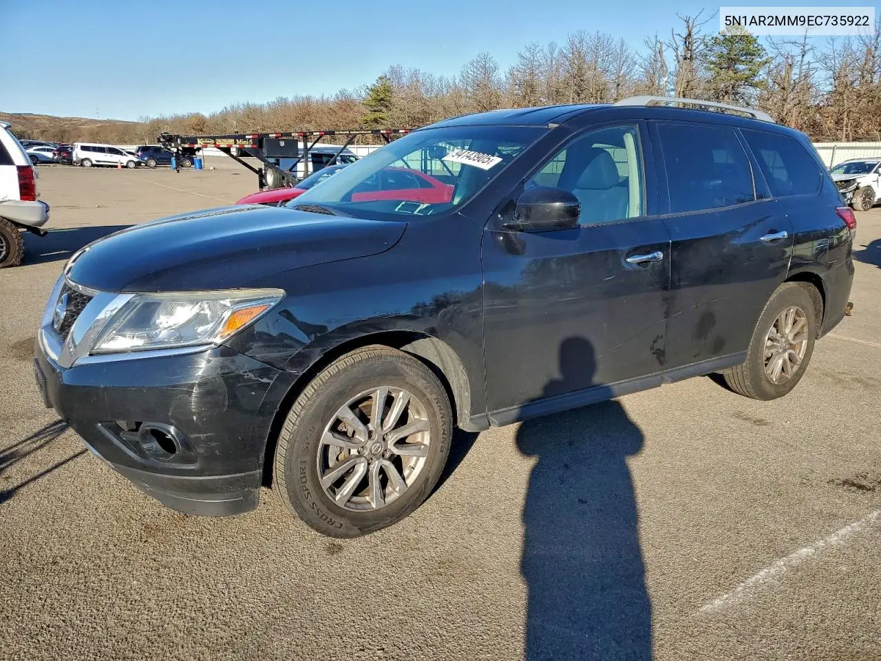 5N1AR2MM9EC735922 2014 Nissan Pathfinder S