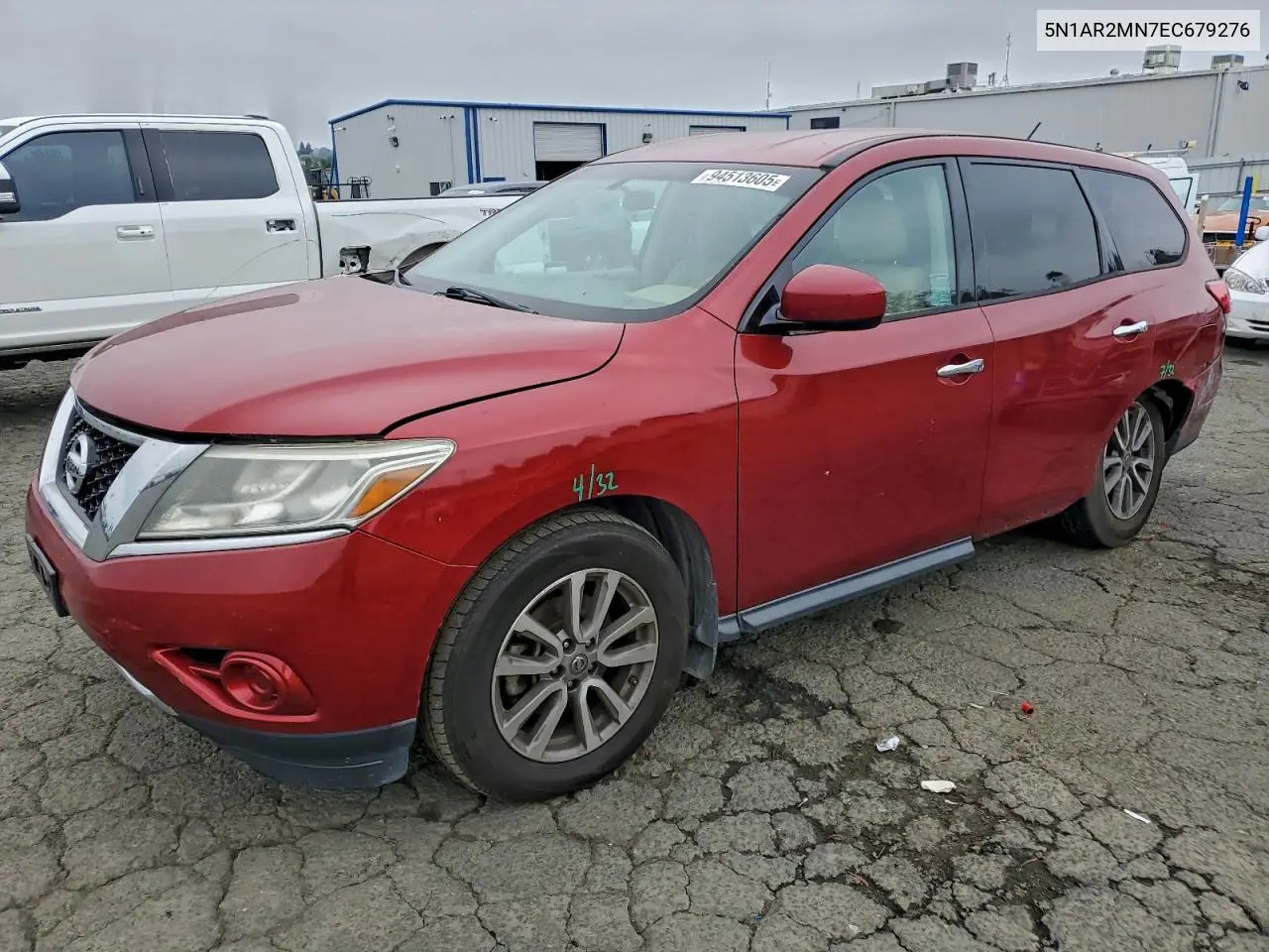 5N1AR2MN7EC679276 2014 Nissan Pathfinder S