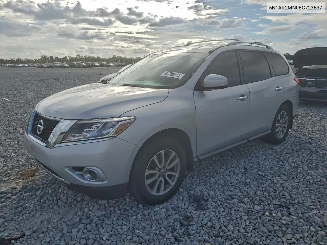5N1AR2MN0EC723537 2014 Nissan Pathfinder S