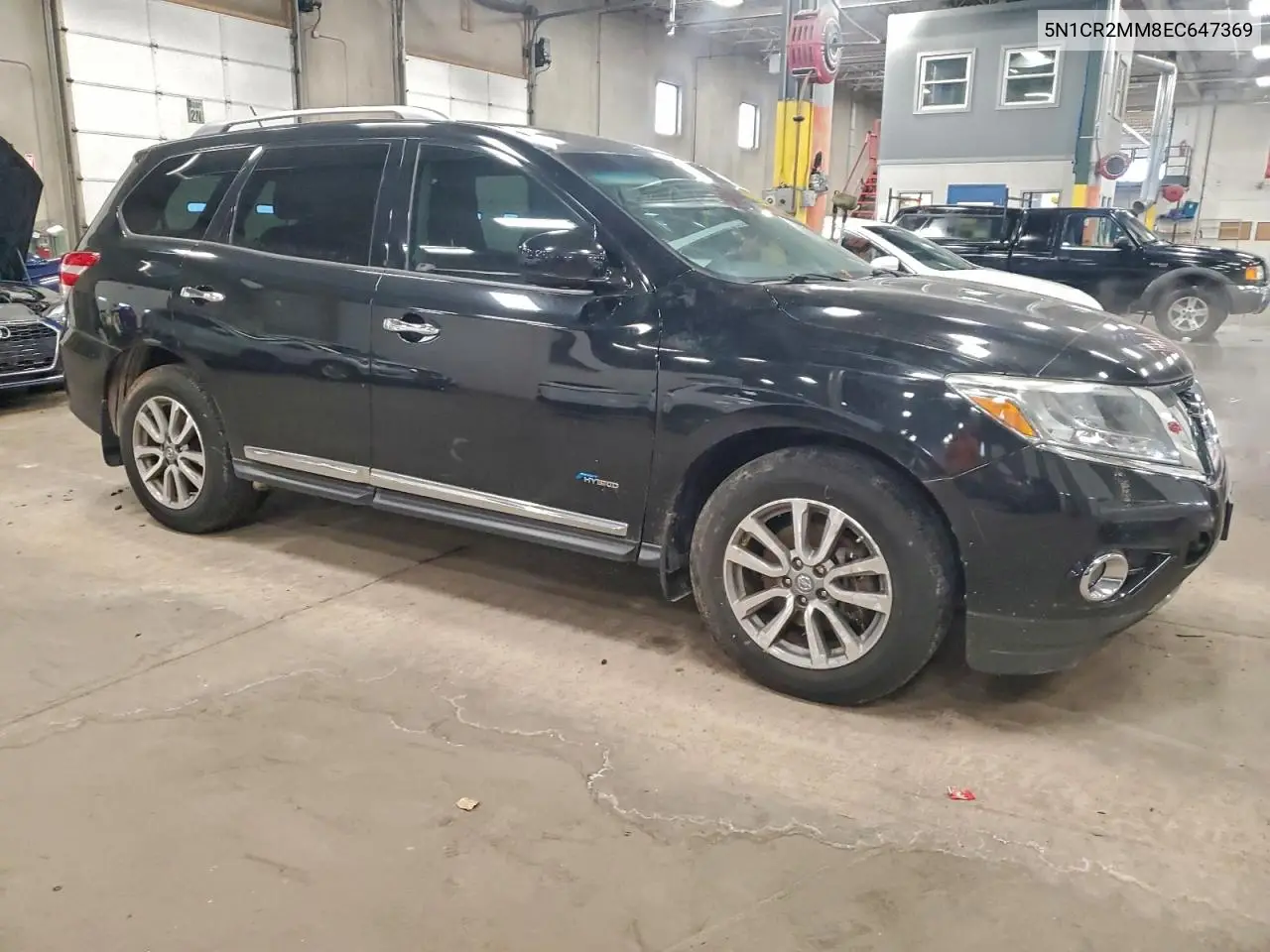 5N1CR2MM8EC647369 2014 Nissan Pathfinder Sv Hybrid