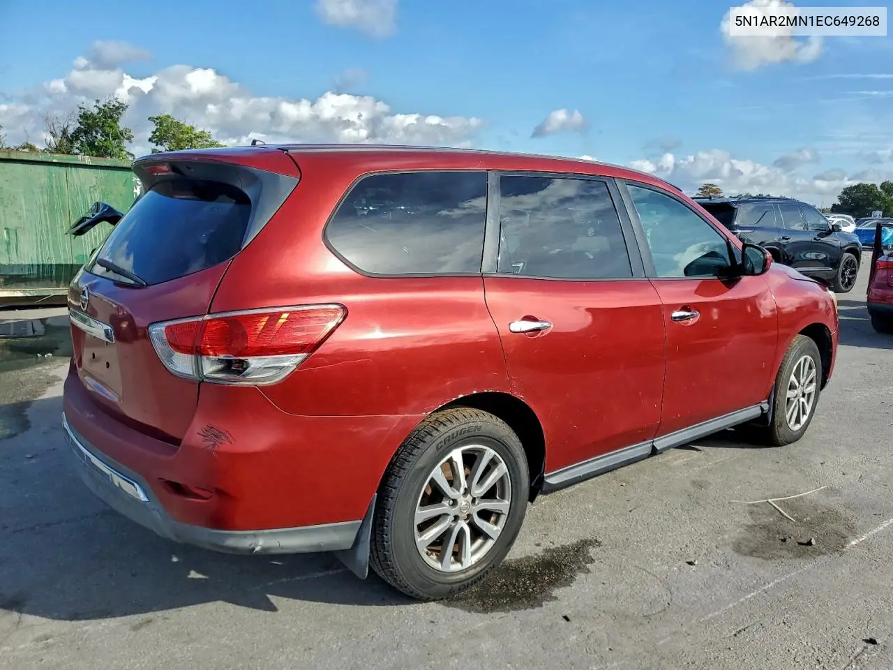 5N1AR2MN1EC649268 2014 Nissan Pathfinder S