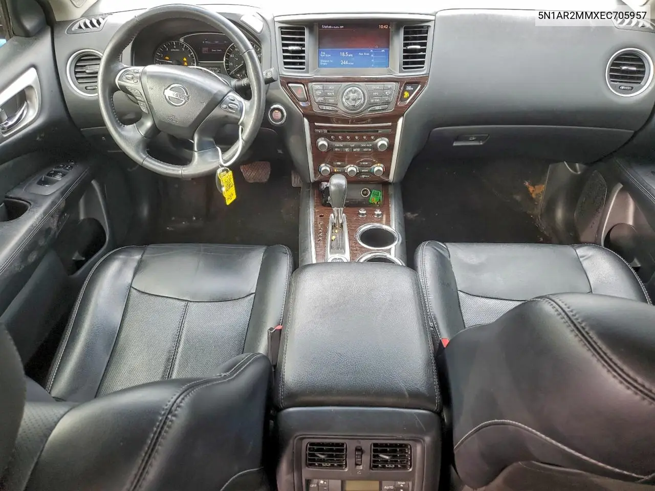5N1AR2MMXEC705957 2014 Nissan Pathfinder S