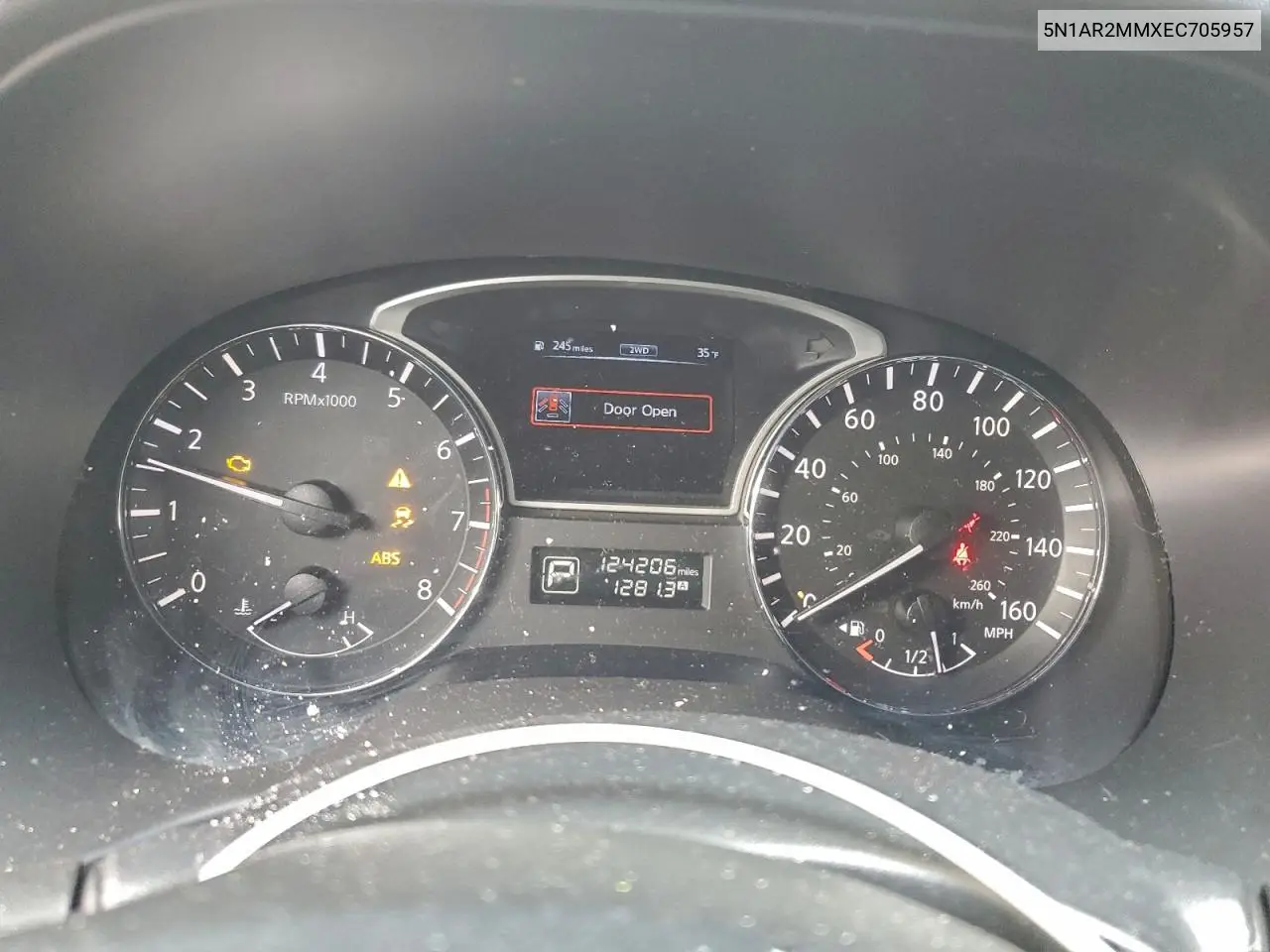 5N1AR2MMXEC705957 2014 Nissan Pathfinder S