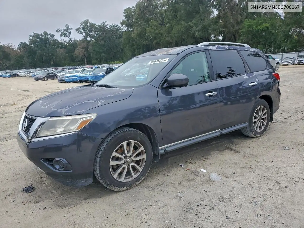 5N1AR2MN3EC706067 2014 Nissan Pathfinder S