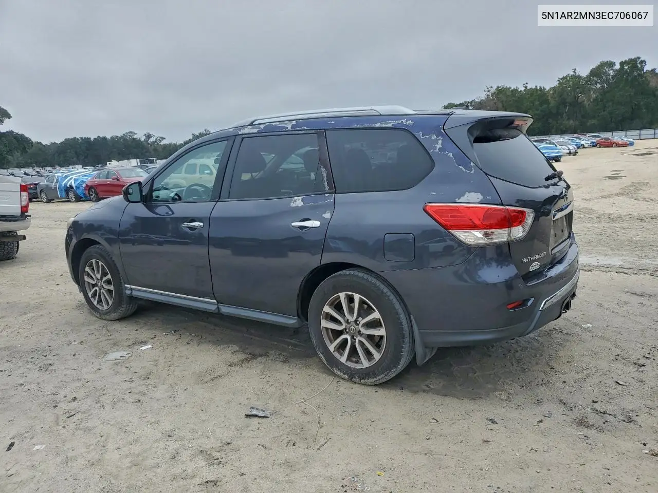 5N1AR2MN3EC706067 2014 Nissan Pathfinder S