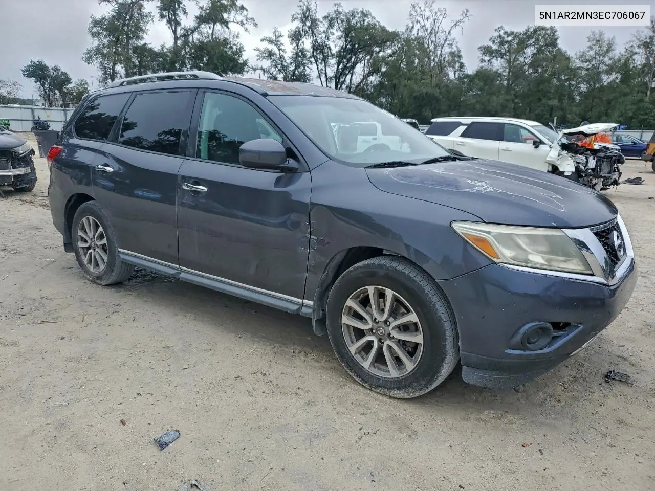5N1AR2MN3EC706067 2014 Nissan Pathfinder S