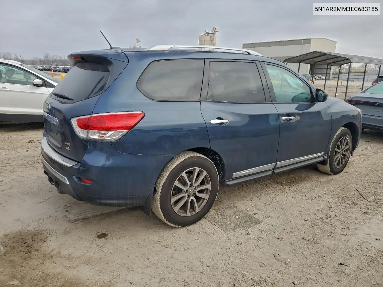 5N1AR2MM3EC683185 2014 Nissan Pathfinder S