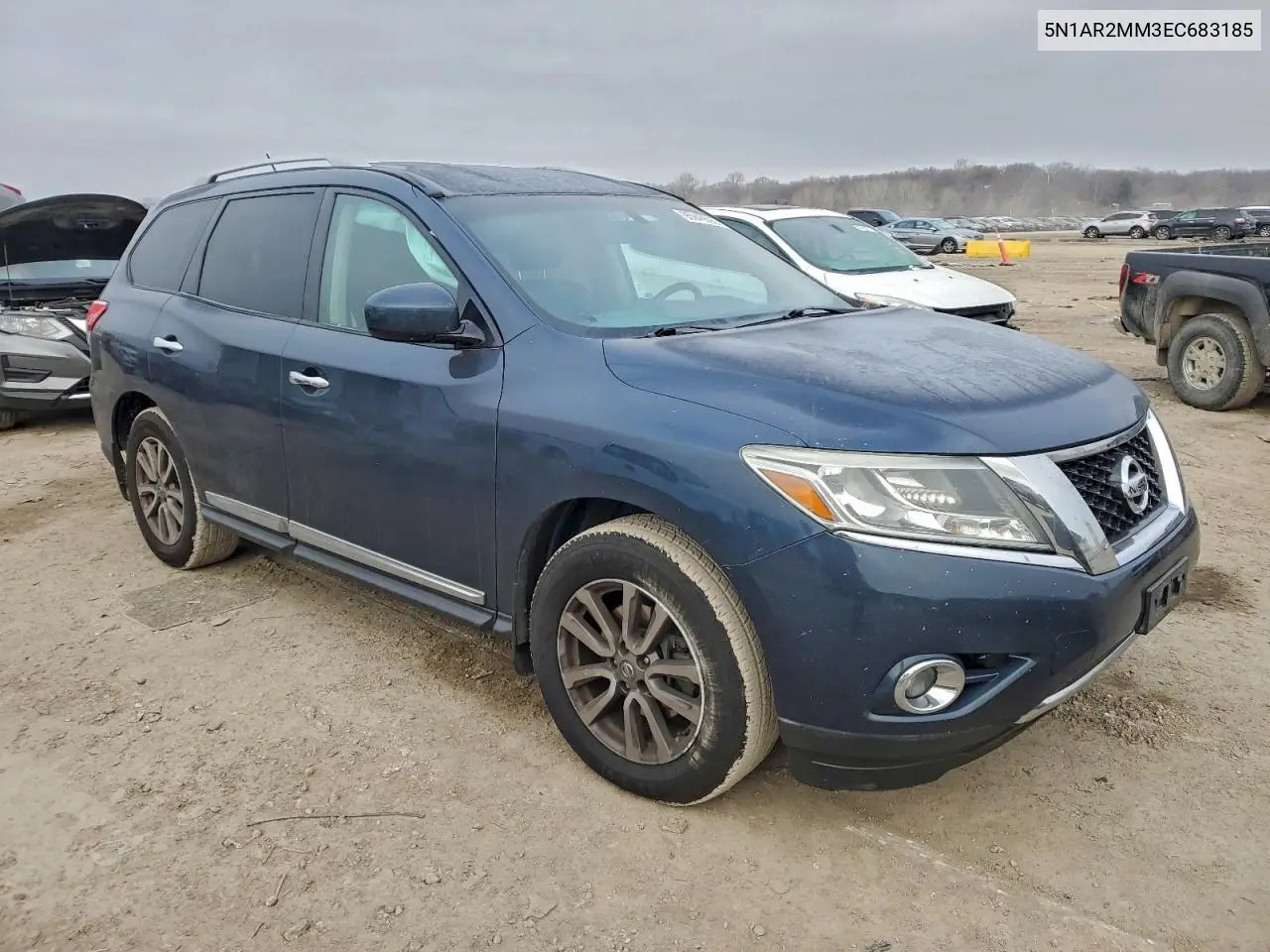 5N1AR2MM3EC683185 2014 Nissan Pathfinder S