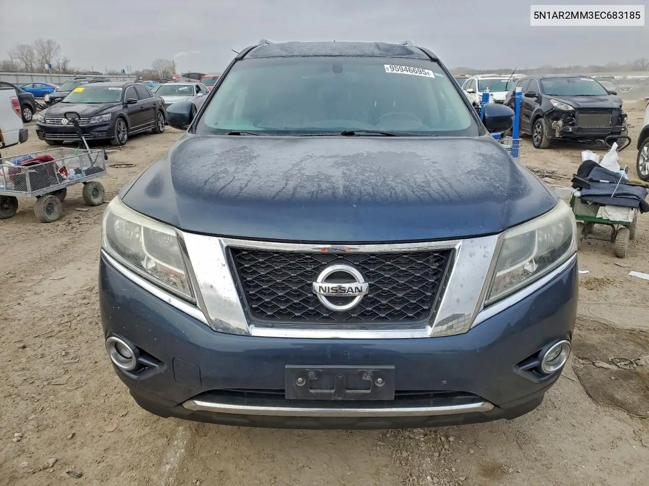 5N1AR2MM3EC683185 2014 Nissan Pathfinder S