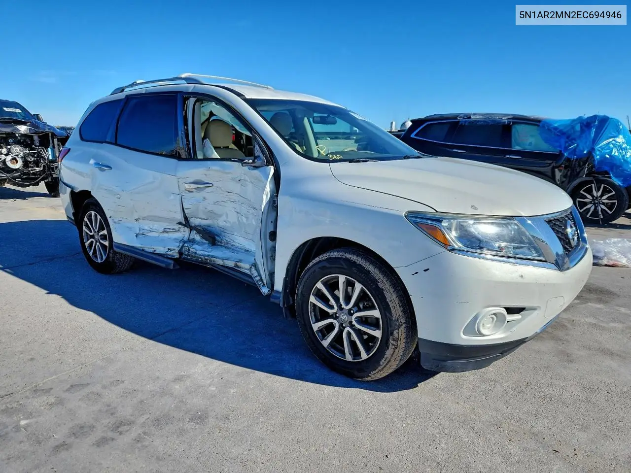 5N1AR2MN2EC694946 2014 Nissan Pathfinder S