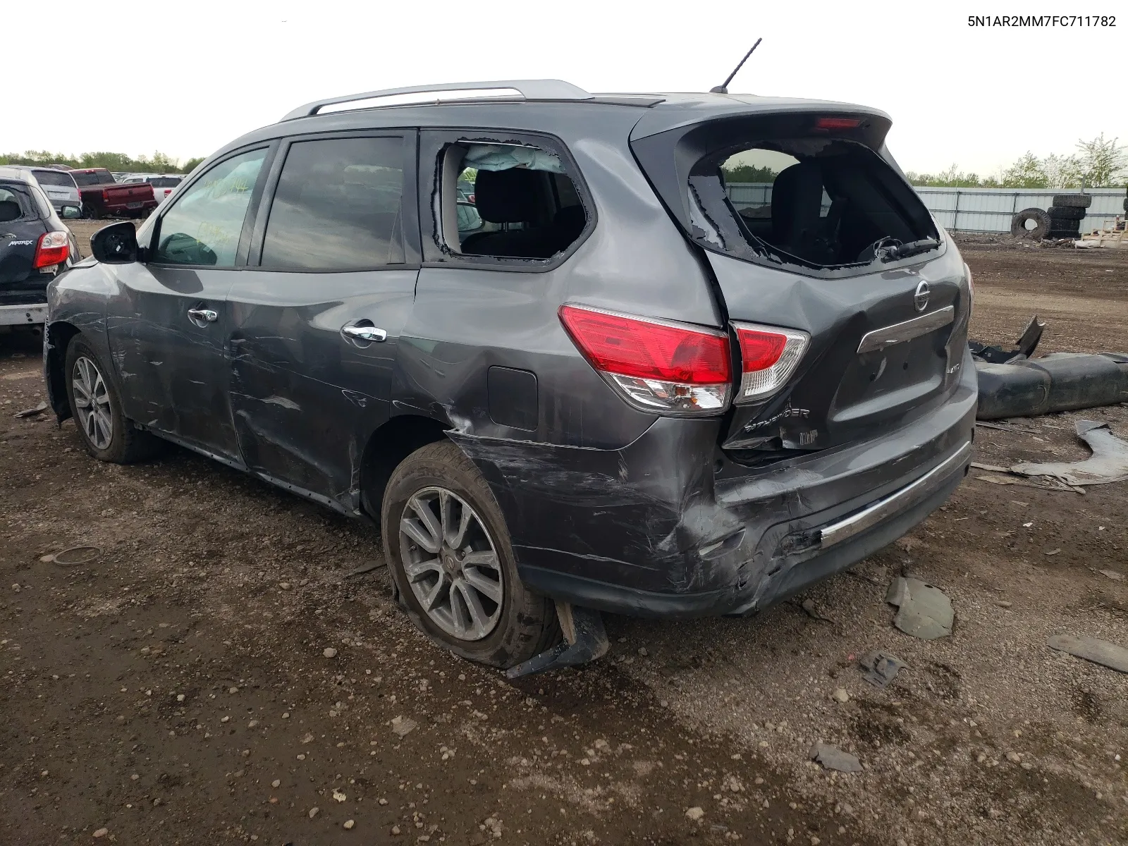 5N1AR2MM7FC711782 2015 Nissan Pathfinder S