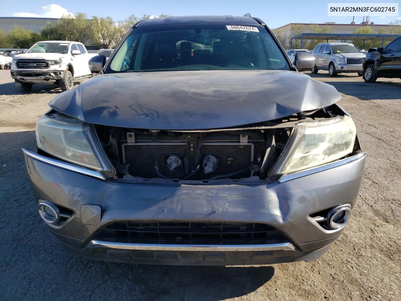 5N1AR2MN3FC602745 2015 Nissan Pathfinder S