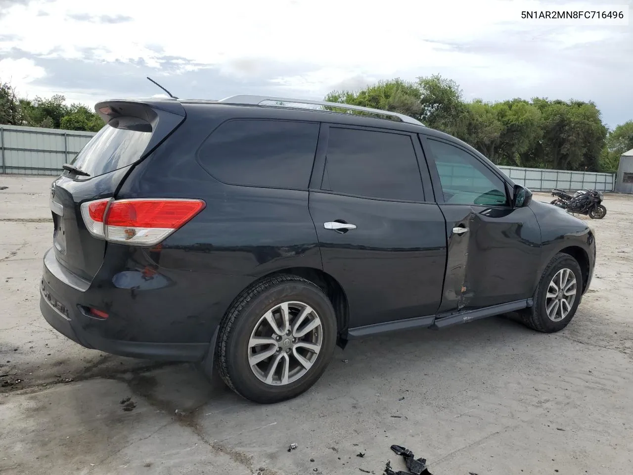 2015 Nissan Pathfinder S VIN: 5N1AR2MN8FC716496 Lot: 69630044