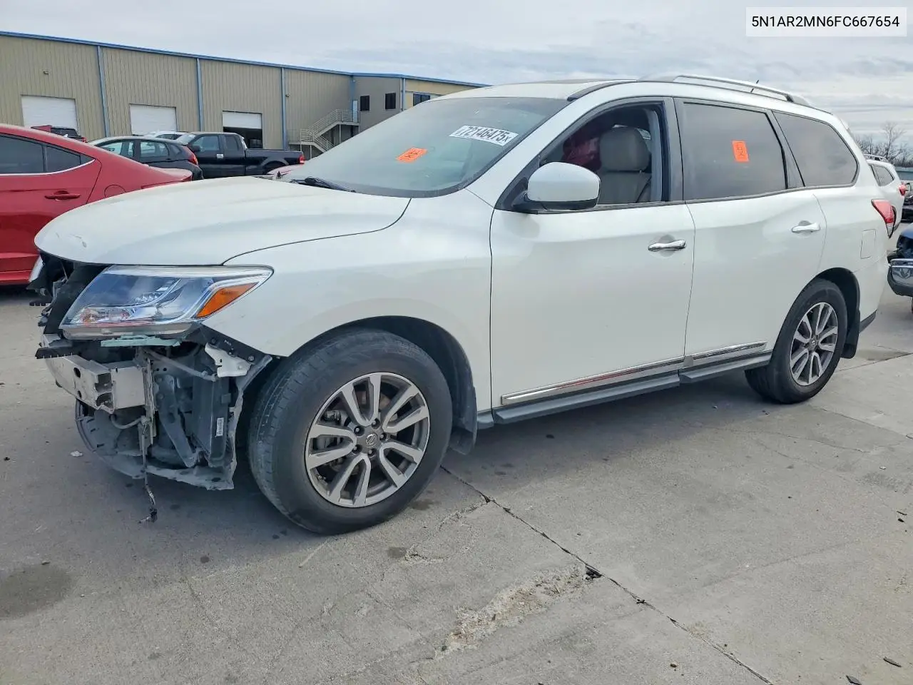 5N1AR2MN6FC667654 2015 Nissan Pathfinder Sl