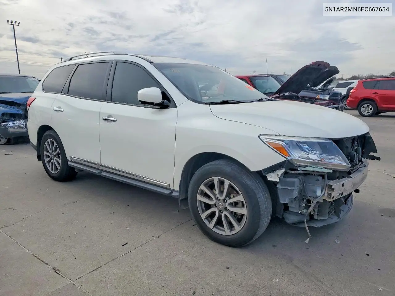 5N1AR2MN6FC667654 2015 Nissan Pathfinder Sl