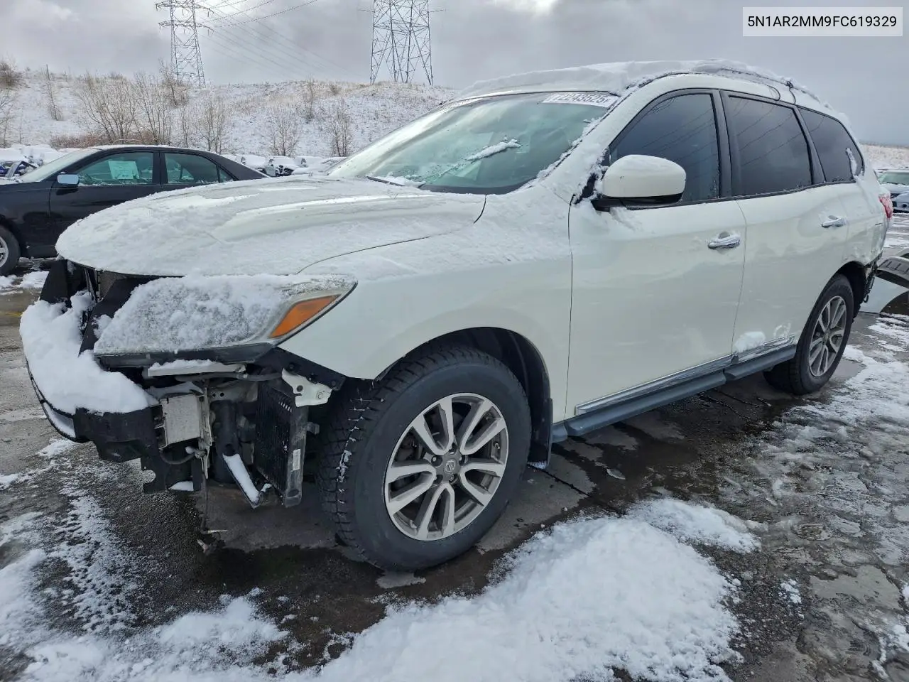 5N1AR2MM9FC619329 2015 Nissan Pathfinder S
