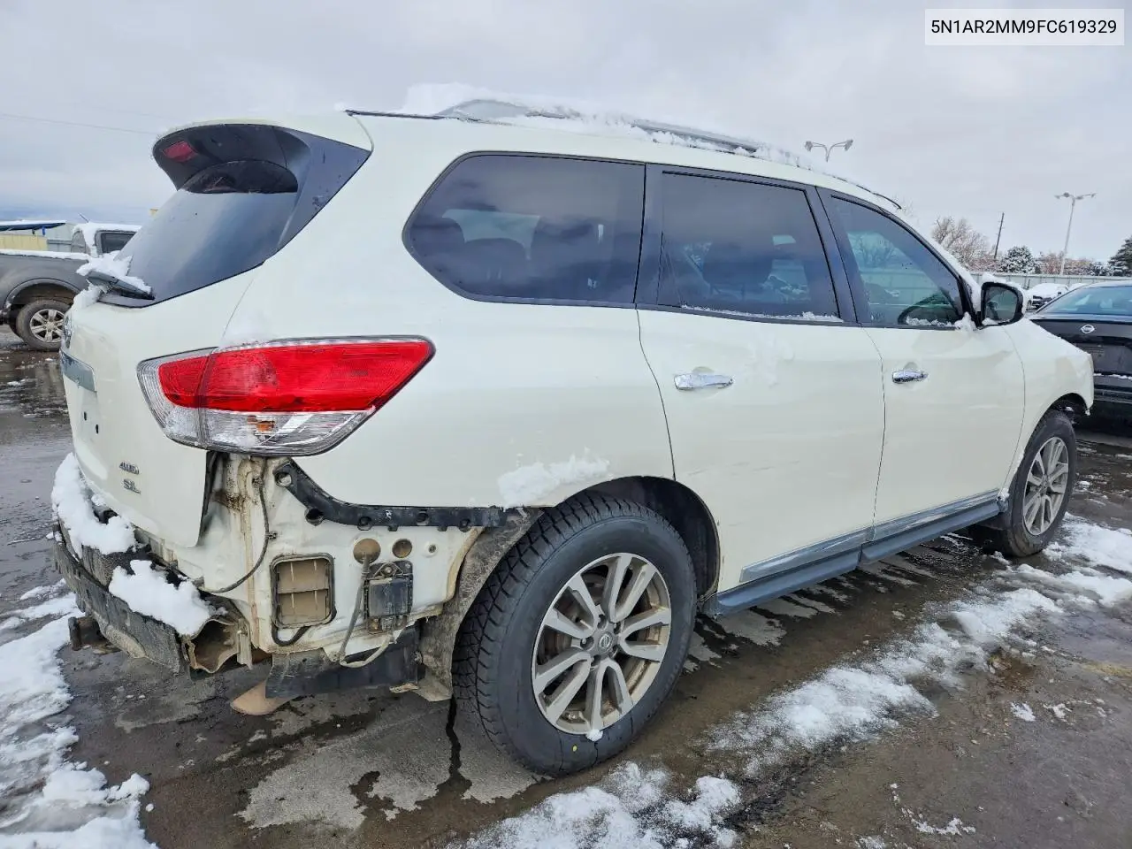 5N1AR2MM9FC619329 2015 Nissan Pathfinder S