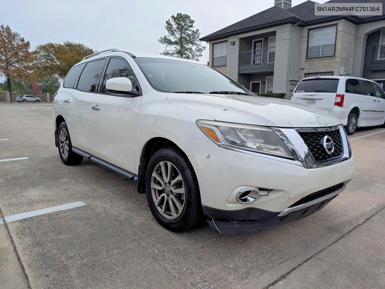 5N1AR2MN4FC701364 2015 Nissan Pathfinder S