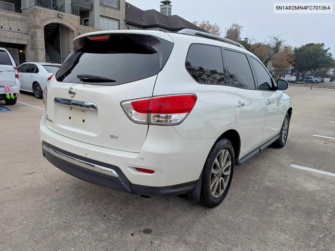5N1AR2MN4FC701364 2015 Nissan Pathfinder S