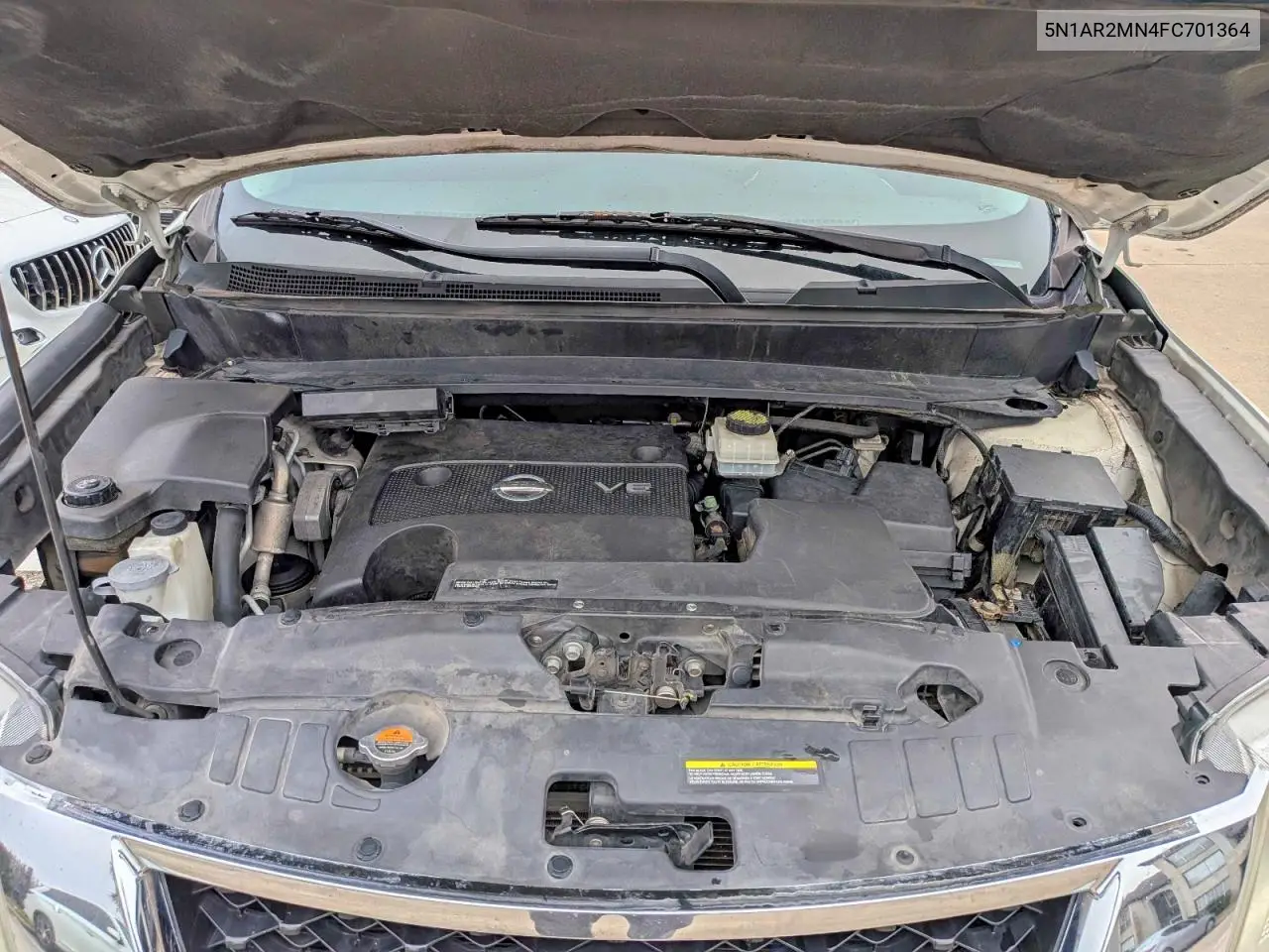 5N1AR2MN4FC701364 2015 Nissan Pathfinder S