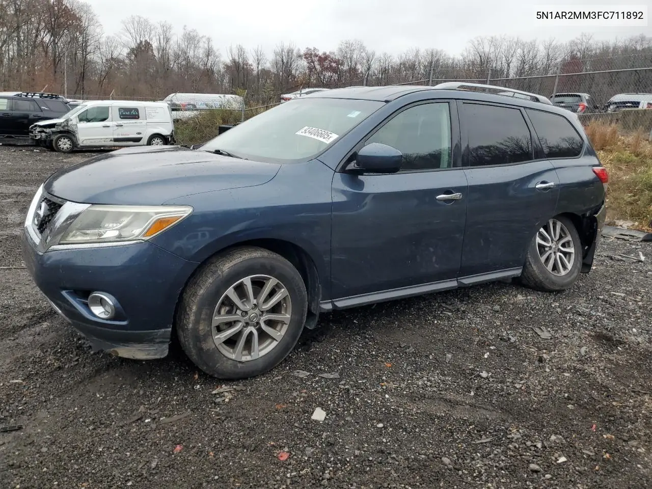 5N1AR2MM3FC711892 2015 Nissan Pathfinder S