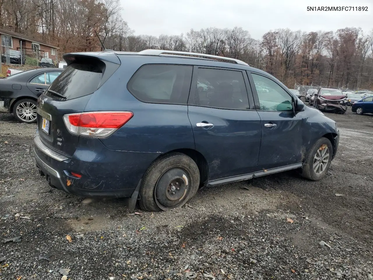5N1AR2MM3FC711892 2015 Nissan Pathfinder S