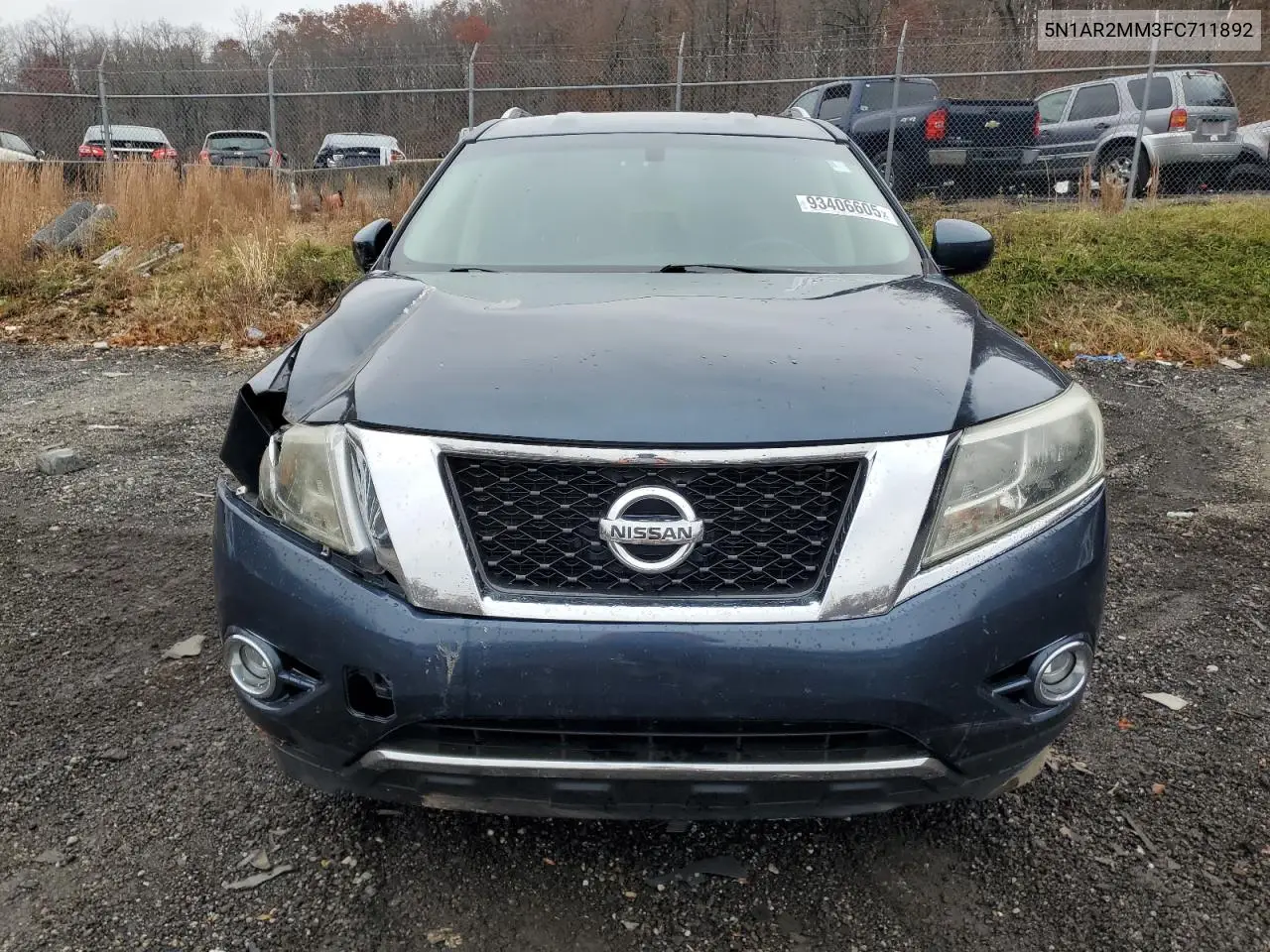 5N1AR2MM3FC711892 2015 Nissan Pathfinder S