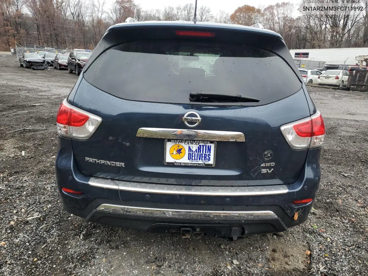 5N1AR2MM3FC711892 2015 Nissan Pathfinder S