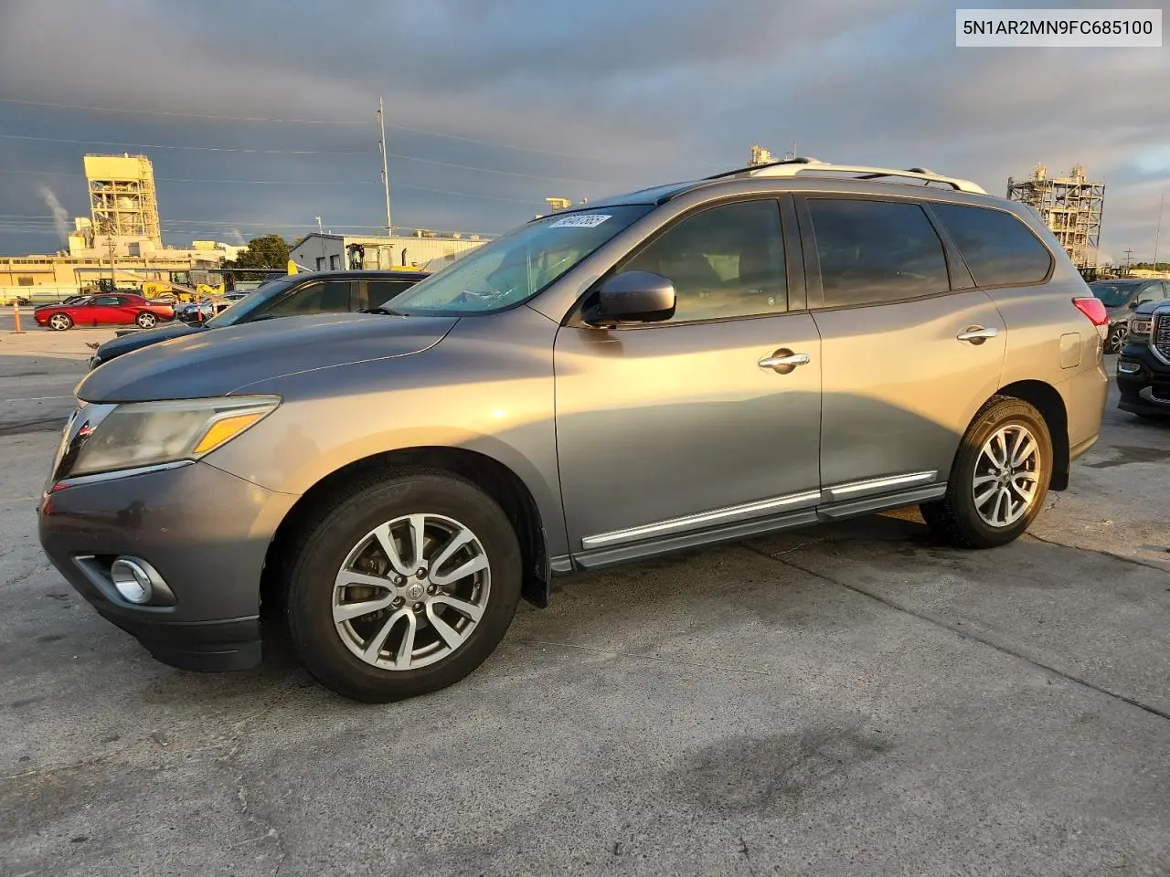 5N1AR2MN9FC685100 2015 Nissan Pathfinder S
