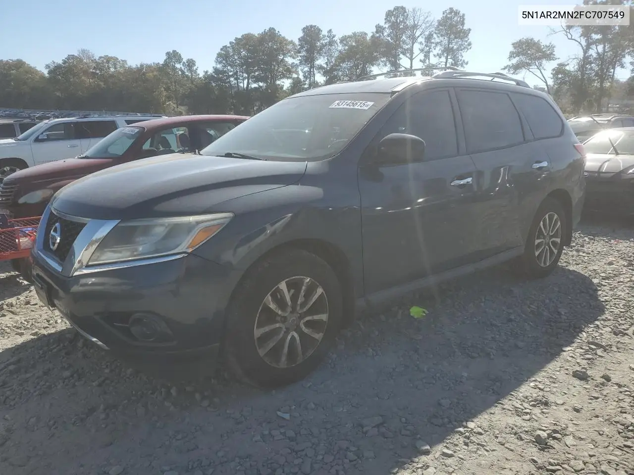 5N1AR2MN2FC707549 2015 Nissan Pathfinder S