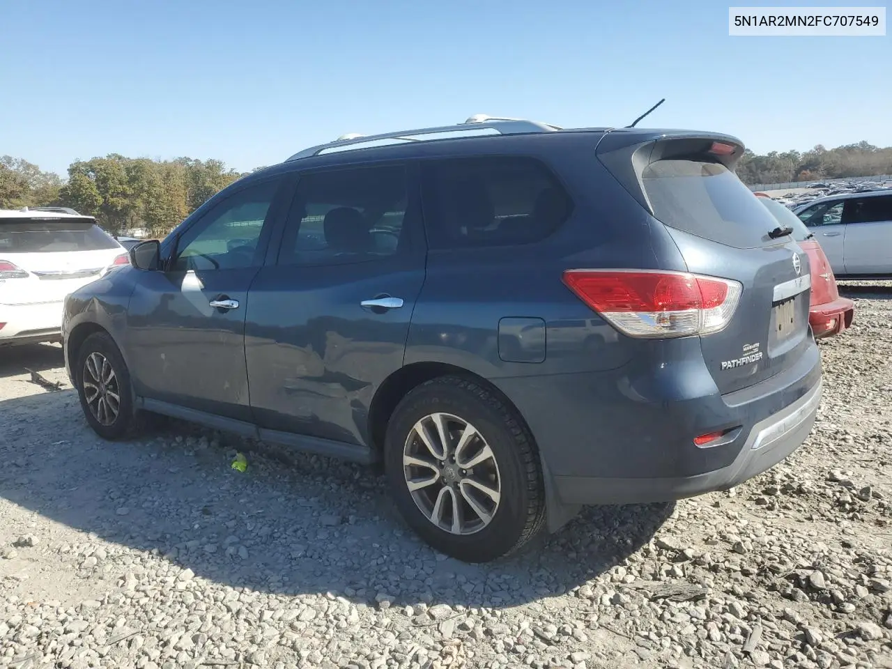 5N1AR2MN2FC707549 2015 Nissan Pathfinder S