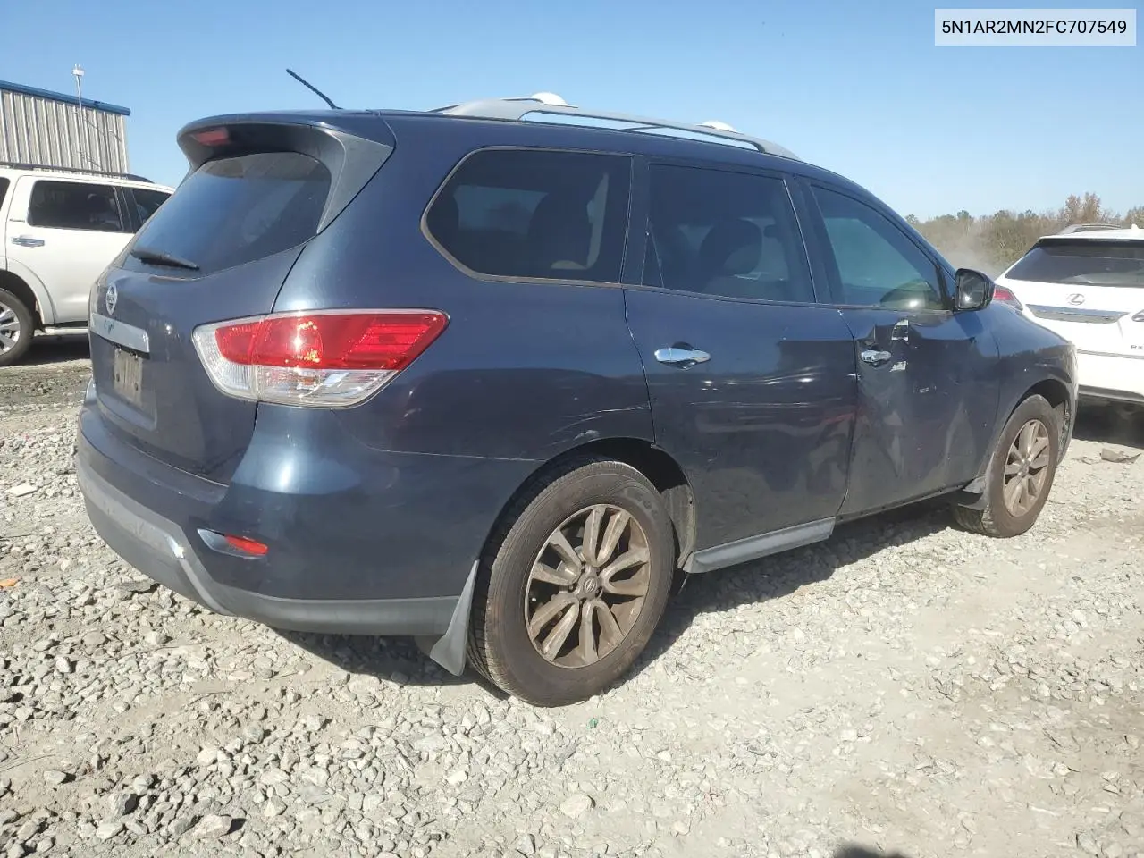 5N1AR2MN2FC707549 2015 Nissan Pathfinder S
