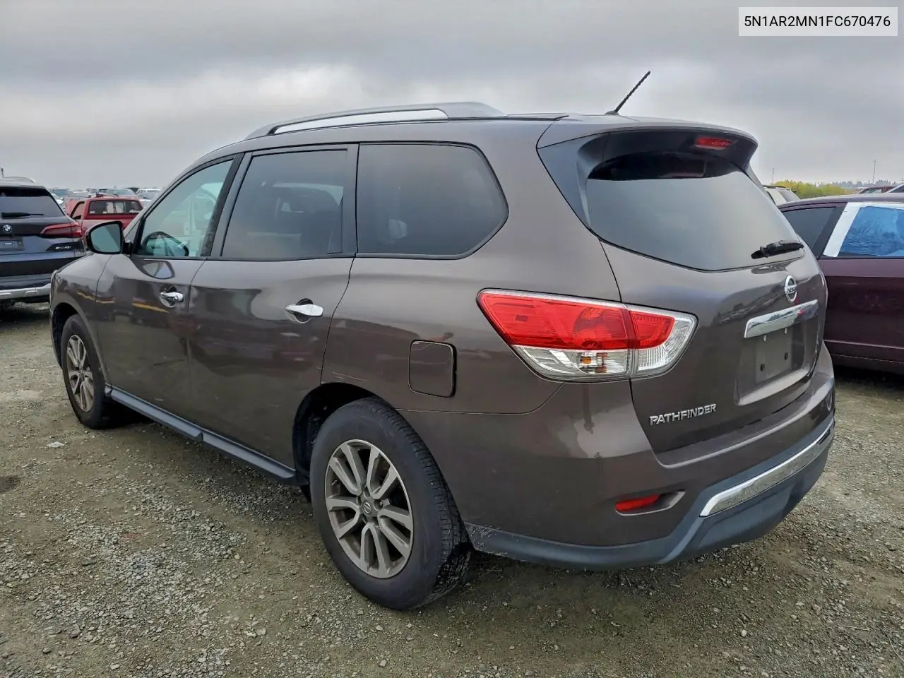 5N1AR2MN1FC670476 2015 Nissan Pathfinder S