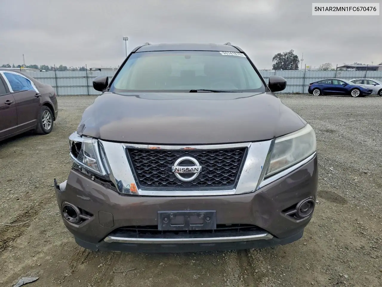 5N1AR2MN1FC670476 2015 Nissan Pathfinder S