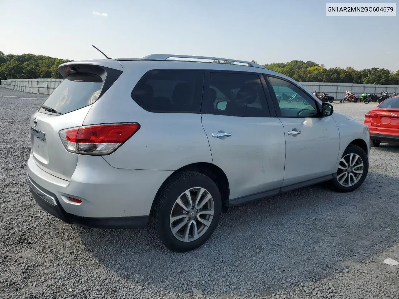 2016 Nissan Pathfinder S VIN: 5N1AR2MN2GC604679 Lot: 68903234