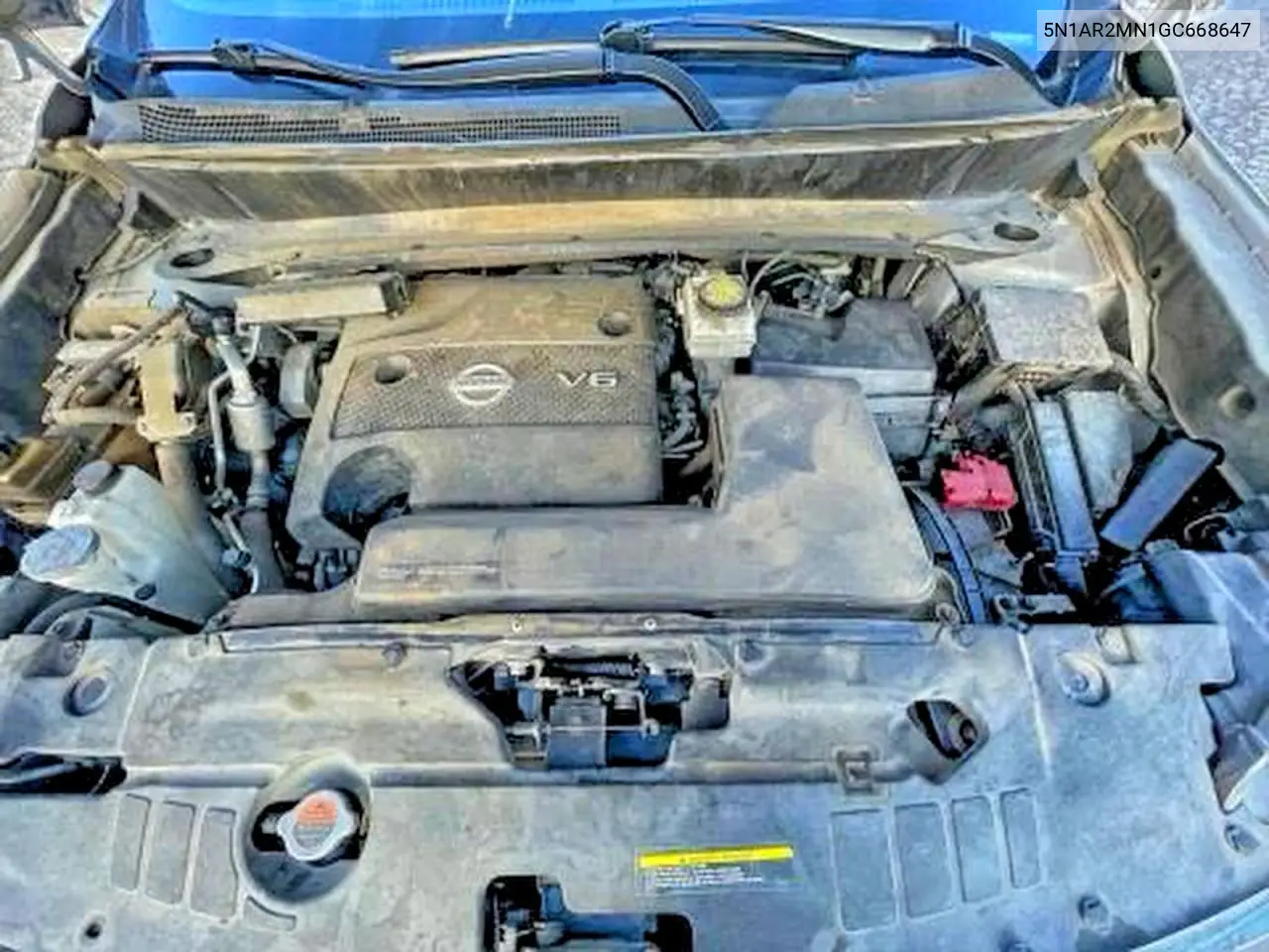 5N1AR2MN1GC668647 2016 Nissan Pathfinder S