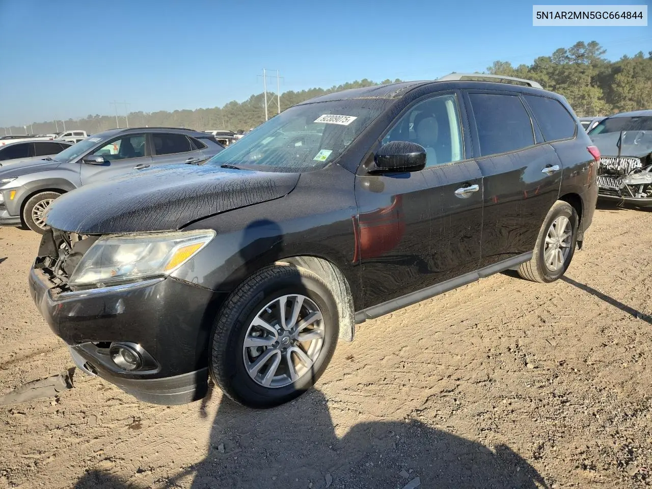 5N1AR2MN5GC664844 2016 Nissan Pathfinder S