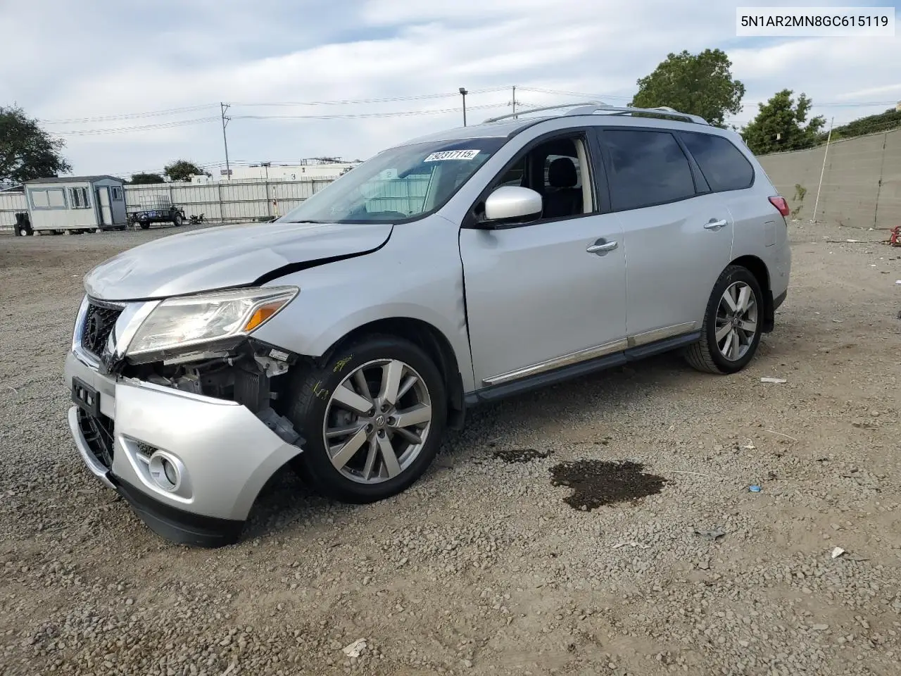 5N1AR2MN8GC615119 2016 Nissan Pathfinder S