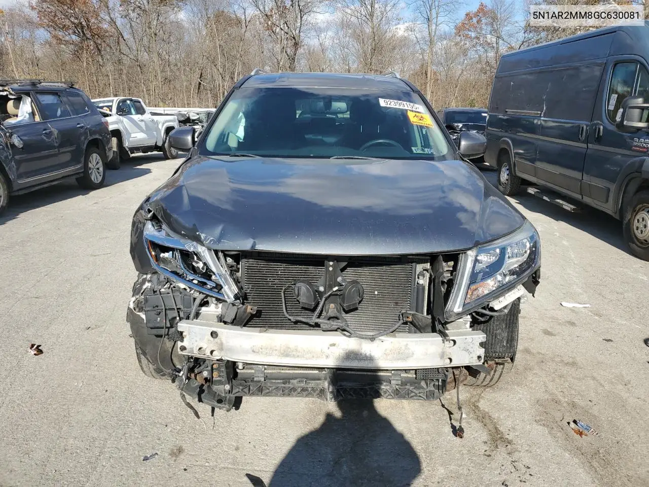 5N1AR2MM8GC630081 2016 Nissan Pathfinder S