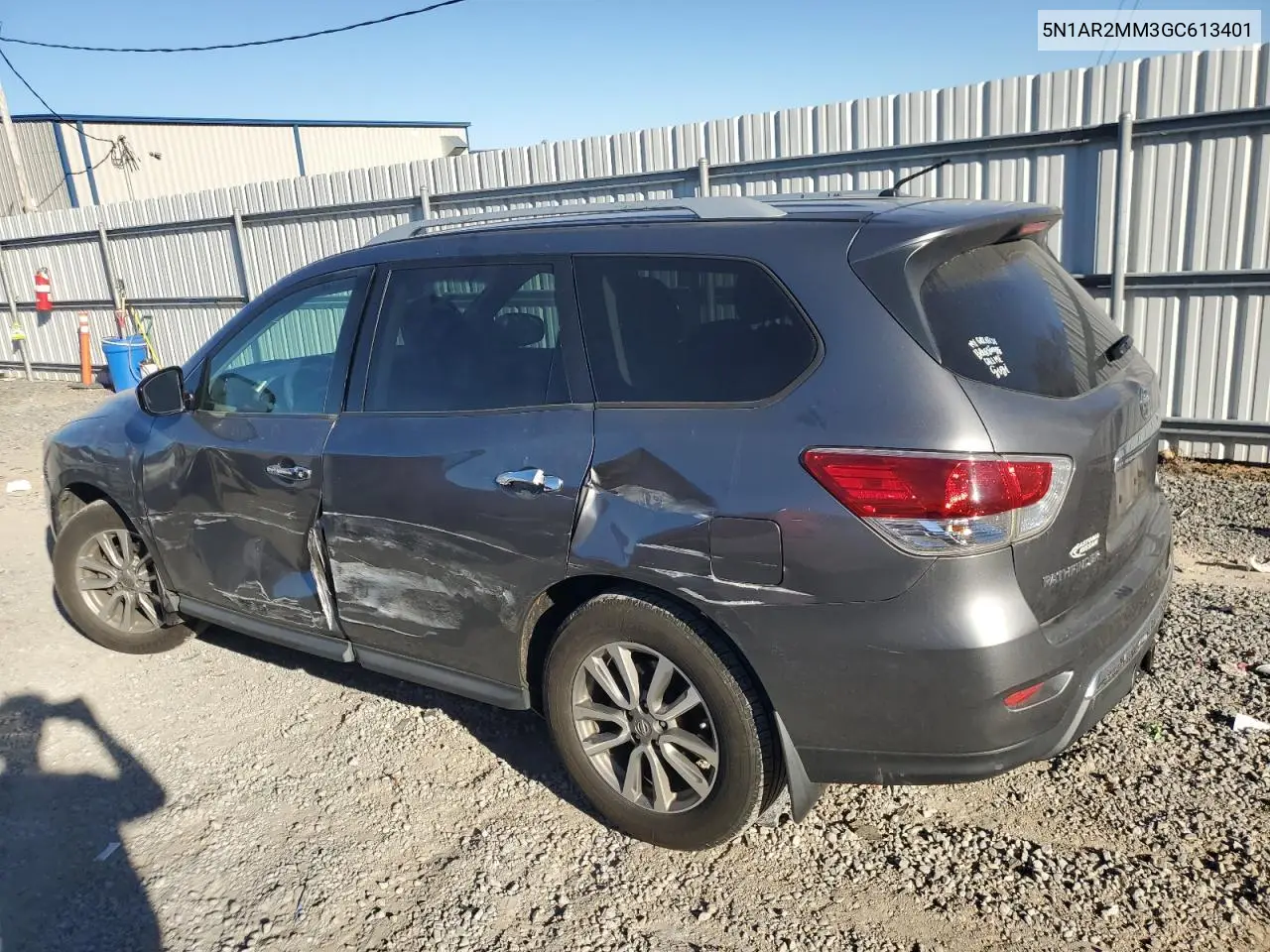 5N1AR2MM3GC613401 2016 Nissan Pathfinder S