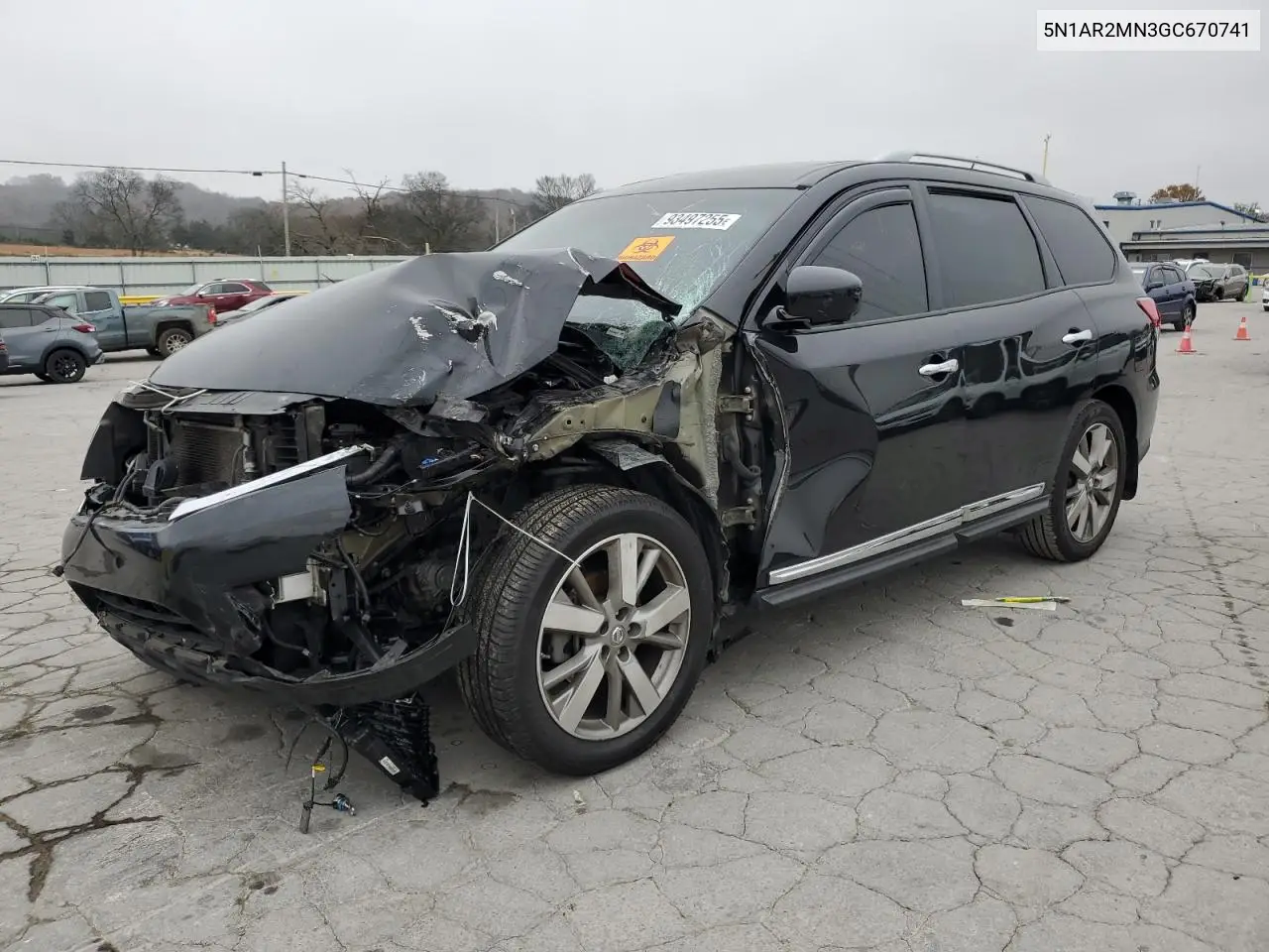 5N1AR2MN3GC670741 2016 Nissan Pathfinder S