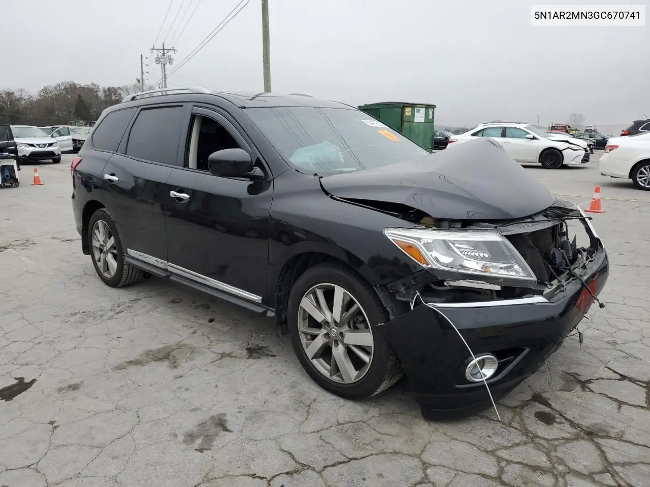 5N1AR2MN3GC670741 2016 Nissan Pathfinder S