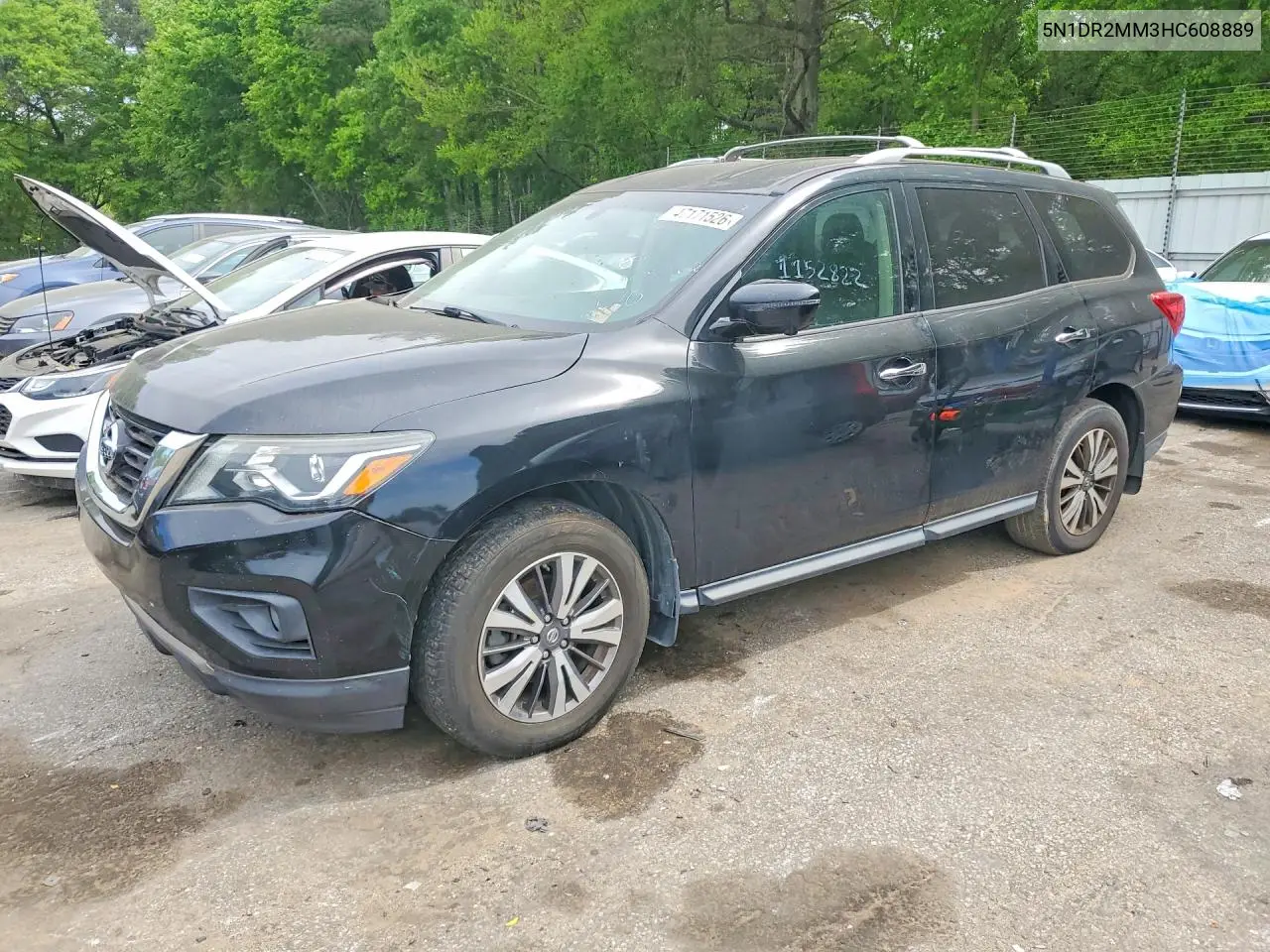 5N1DR2MM3HC608889 2017 Nissan Pathfinder Sl