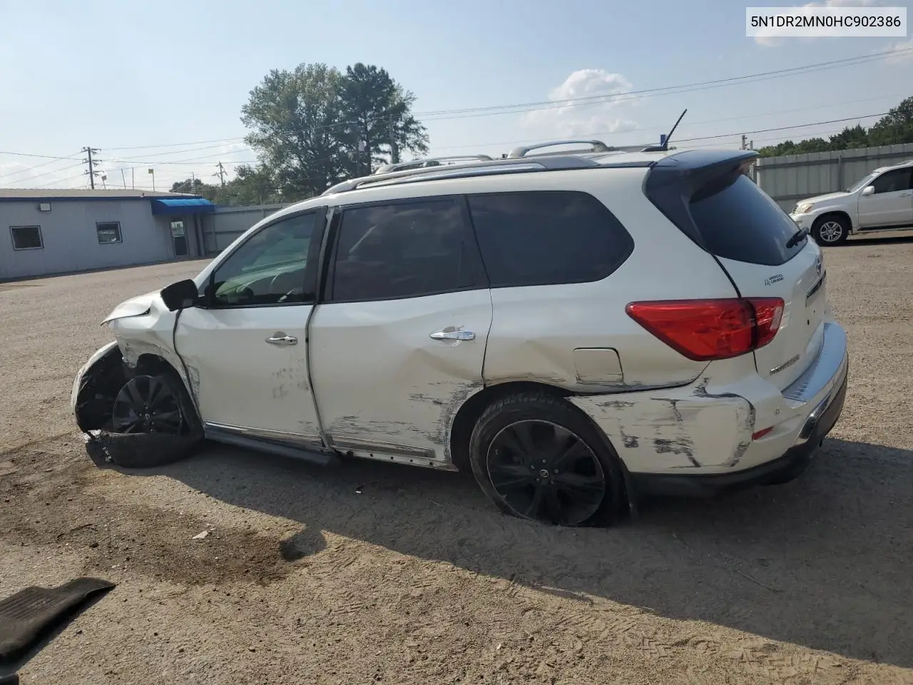 5N1DR2MN0HC902386 2017 Nissan Pathfinder S