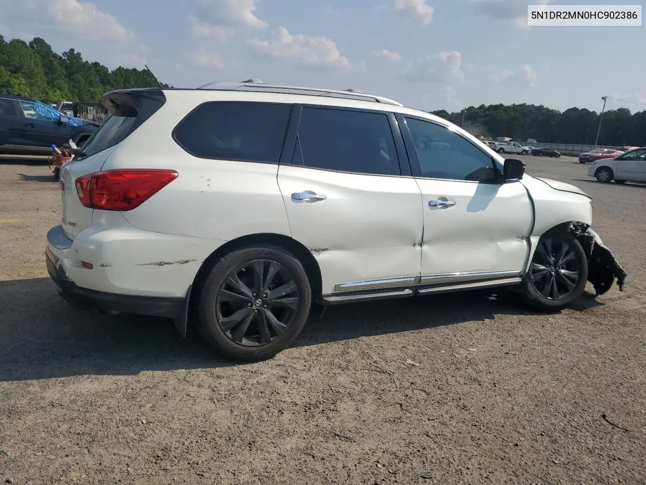 5N1DR2MN0HC902386 2017 Nissan Pathfinder S