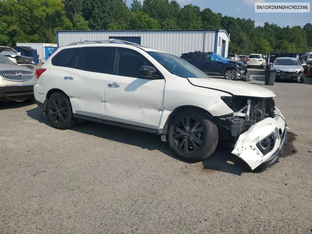 5N1DR2MN0HC902386 2017 Nissan Pathfinder S